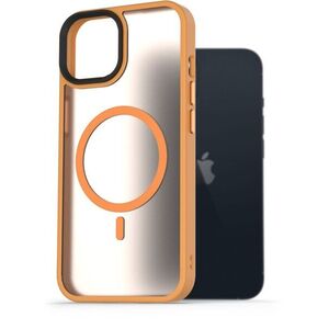 AlzaGuard Matte Case iPhone 13 MagSafe sárga tok kép