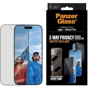 PanzerGlass Privacy Apple iPhone 17 Pro + pormentes applikátor box kép