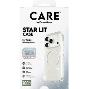 PanzerGlass CARE Apple iPhone 17 Pro Star Lit MagSafe csillogó/fehér tok kép