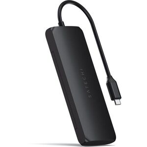 Satechi Aluminium USB-C Hybrid Multiport Adapter (SSD Enclosure, HDMI 4K, 2 x USB-A 3.1 Gen 2 up to 10 Gbps) kép