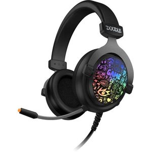 CONNECT IT DOODLE RGB CHP-6501-BK fekete kép