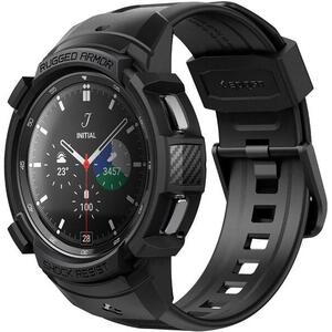 Spigen Rugged Armor Pro Black Samsung Galaxy Watch 4 Classic (46mm) kép