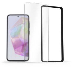 AlzaGuard 2.5D Glass EasyFit 2 Pack Samsung Galaxy A35 üvegfólia + felhelyező keret kép