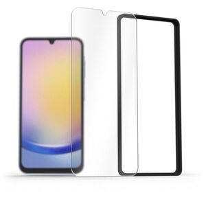 AlzaGuard 2.5D Glass EasyFit 2 Pack Samsung Galaxy A25 5G üvegfólia + felhelyező keret kép