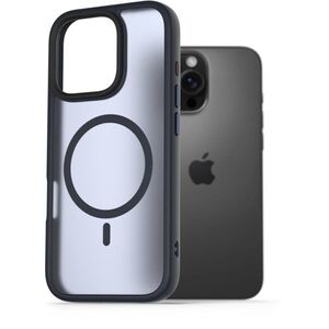 AlzaGuard Matte Case iPhone 16 Pro Magsafe sötétkék tok kép