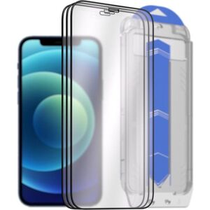 AlzaGuard Glass EasyFit DustFre iPhone 12 / 12 Pro 2.5D üvegfólia kép