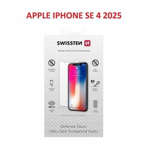 Swissten Apple iPhone 16e üvegfólia - edzett kép