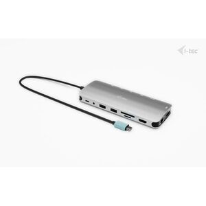i-tec USB-C Metal Nano 3x Display Dock, 2x HDMI 1x USB-C + PD 140 W kép