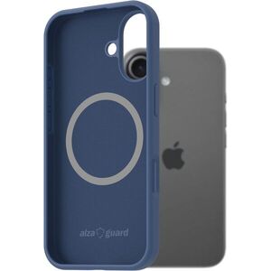 AlzaGuard iPhone 17 kék MagSafe szilikon tok kép