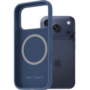 AlzaGuard iPhone 17 Pro kék MagSafe szilikon tok kép