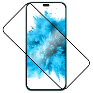 FIXED FullGlue-Cover Honor 400 Lite 5G üvegfólia - fekete kép