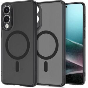 Spigen Ultra Hybrid MagSafe Frost Black Samsung Galaxy S25 Edge tok kép