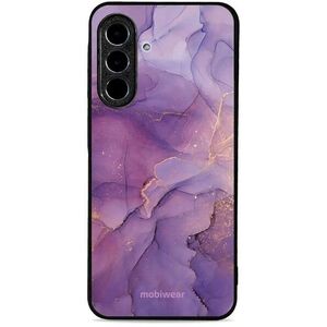 Mobiwear Glossy Samsung Galaxy A36 fényes tok - lila márvány kép