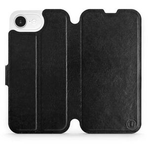 Mobiwear Apple iPhone 16e / 17e fekete flip tok kép