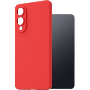 AlzaGuard Matte TPU Samsung Galaxy S25 Edge piros tok kép