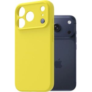 AlzaGuard Matte TPU iPhone 17 Pro sárga tok kép