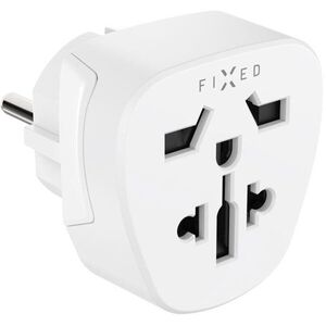 FIXED EU Adapter2 – UK, US, AUS töltők EU aljzatba történő csatlakoztatásához, fehér kép