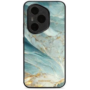 Mobiwear Glossy Honor 400 Pro zöldes márvány fényes tok kép