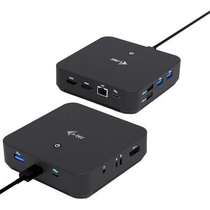 i-tec USB-C Triple Docking Station (2× HDMI, 1× DP), PD 100 W kép
