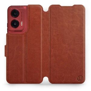 Mobiwear Motorola Moto G35 barna flip tok kép