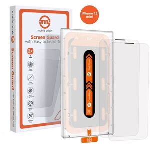 Mobile Origin Screen Guard iPhone 13 mini üvegfólia - 2db + applikátor kép