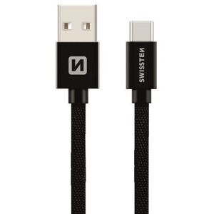 Swissten USB-C 0, 2m, fekete kép