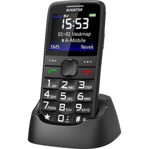 Aligator A675 Senior fekete kép