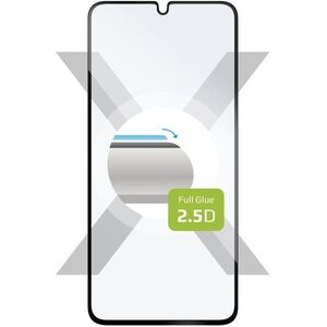 FIXED FullGlue-Cover Samsung Galaxy A34 5G üvegfólia - fekete kép