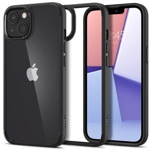 Spigen Ultra Hybrid iPhone 13 matt fekete tok kép