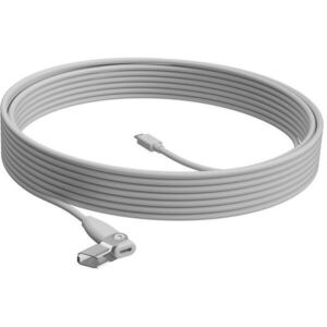 Logitech Rally Mic Pod Extension Cable, white kép