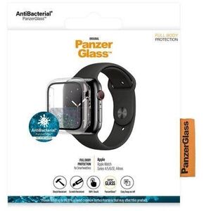 PanzerGlass Full Protection Apple Watch 4 / 5 / 6 / SE üvegfólia - 44mm, átlátszó keret kép