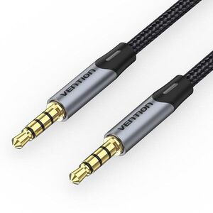 Vention TRRS 3.5mm Male to Male Aux Cable 1m Gray kép