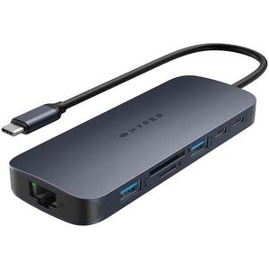 HyperDrive EcoSmart Gen.2 Dual HDMI USB-C 11-in-1 hub 140W PD3.1 Pass-thru 140W kép