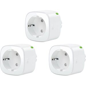 Eve Energy Smart Plug (Matter - compatible w Apple, Google, SmartThings & Amazon Alexa) (3-pack) kép