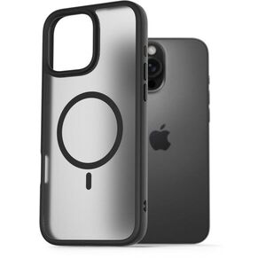 AlzaGuard Matte Case iPhone 16 Pro Max Magsafe fekete tok kép