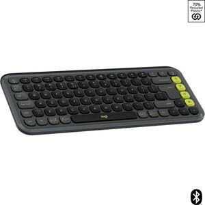 Logitech Pop Icon Keyboard, Graphite - US INTL kép