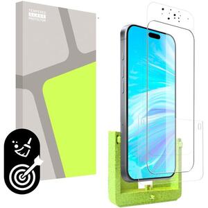 TGP iPhone 16 Plus / 15 Plus üvegfólia + applikátor - tokbarát kép
