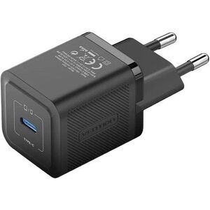 Vention 1-Port USB-C GaN Charger (20W) EU-Plug Black kép