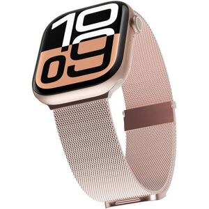 Epico Milanese+ az Apple Watch SE/Series 1-9 (42/44/45 mm)/10-11(46 mm)/Ultra (49 mm) órákhoz - Rose Gold kép