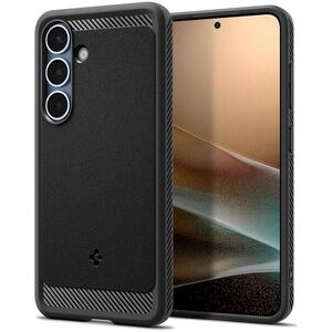Spigen Rugged Armor MagSafe Matte Black Samsung Galaxy S 2025 tok kép