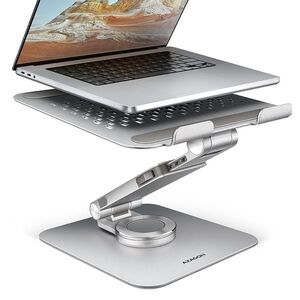 AXAGON STND-LR 10" - 17, 3" laptop állvány, alumínium állítható magasság, szög, 360° forgatás kép
