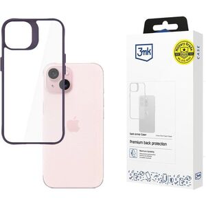 3MK Satin Armor Case+ Apple iPhone 15 lila tok kép
