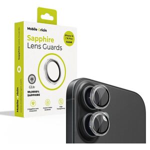 Mobile Origin Sapphire Lens guards, clear - iPhone 16/16 Plus kép