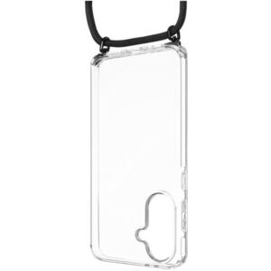 FIXED Pure Neck AntiUV Samsung Galaxy A36 5G/A56 5G tok levehető fekete nyakpánttal kép