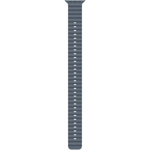 Apple Watch 49 mm Óceán szíj bővítő - acélkék / natúr titán kép