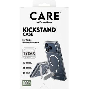 PanzerGlass CARE Apple iPhone 17 Pro Max Kickstand MagSafe ezüst/fehér tok kép