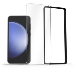 AlzaGuard 2.5D Glass EasyFit 2 Pack Samsung Galaxy A54 5G / S23 FE üvegfólia + felhelyező keret kép