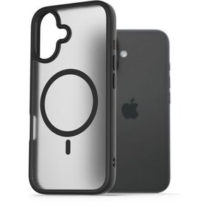 AlzaGuard Matte Case iPhone 16 Magsafe fekete tok kép