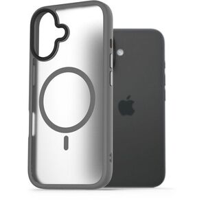AlzaGuard Matte Case iPhone 16 Magsafe szürke tok kép