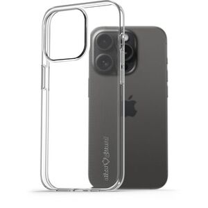 AlzaGuard Crystal Clear iPhone 15 Pro TPU tok kép